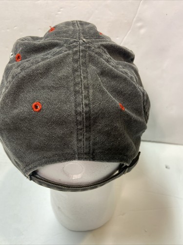Vintage Chicago Bulls TEI Twins Strapback Hat Spellout Embroidered Logo Cap - Picture 4 of 11