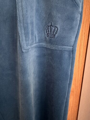 Juicy Couture TrackSuit Blue - Top Small - Bottoms Xs Velour - Worn Once - Picture 8 of 8