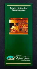1990s Point Clear AL Marriott Grand Hotel Dining Entertain VTG Travel Brochure