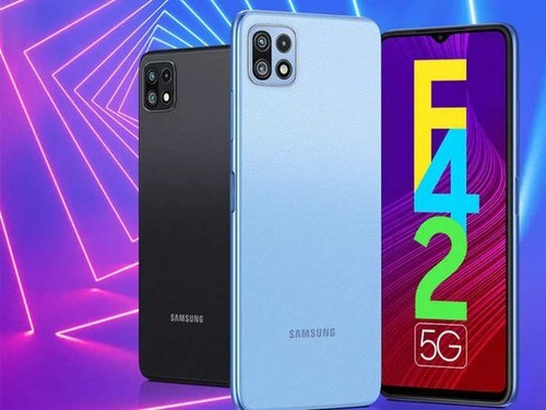 Smartphone Android Samsung Galaxy F42 5G dual SIM gratuito 128 GB - Foto 1 di 7
