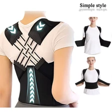 Adjustable Posture Corrector Back Shoulder Support Correct Brace Belt Men Women