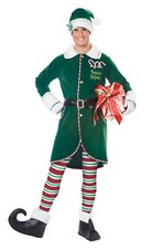 California Costume Workshop Elf Costume, Green - 01555