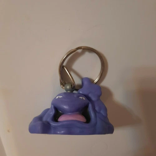Vintage 1999 Pokemon MUK Keychain Burger King Toy Collectible RARE