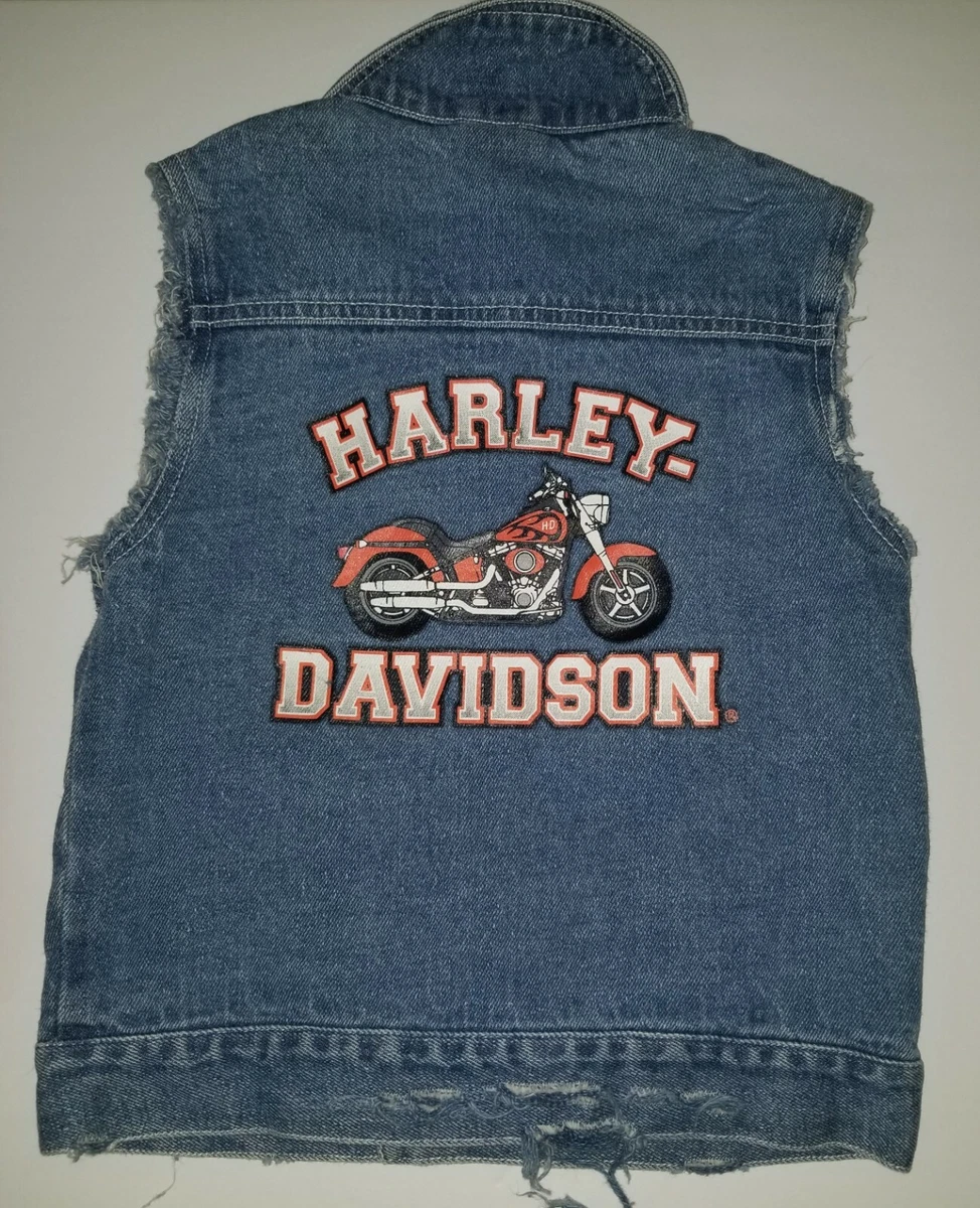 Kids harley online davidson vest