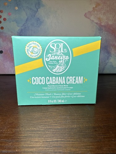 Sol De Janeiro Coco Cabana Cream Plush Moisture Body Blend 8 Fl Oz