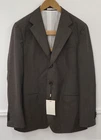 Men Suitsupply Blazer Havana Welt HC Pure Wool S120 Brown Size EU52 UK/US42