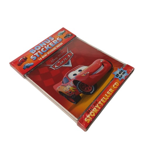 Disney Pixar Cars Storyteller Audio CD Children Adventure Stickers Brand New - Picture 7 of 12
