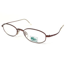 Vintage Lacoste Eyeglasses Frames LD 8301 E073 F979 Matte Burgundy 48-18-130
