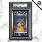 Pokemon Card English - Pikachu with Grey Felt Hat #085- Van Gogh - Sealed PSA 9