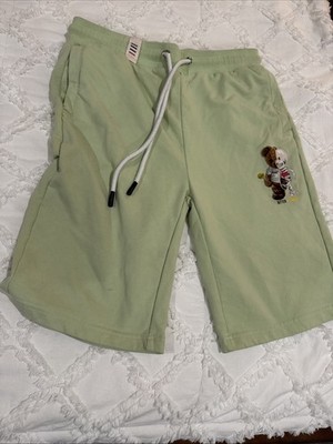 Fifth Loop Bitter Sweet Jogger Shorts Embroidered Teddy Bear Skeleton Sz. XL