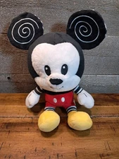 Kid's Preferred Disney Baby Black And White Mickey Mouse Plush