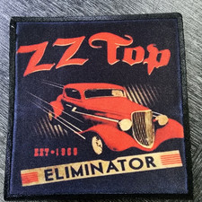 Image of zz top eliminator ROCK HEAVY METAL BAND MUSIC SEW IRON PATCH