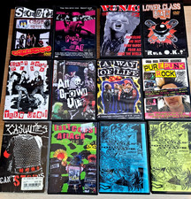 Punk Rock 12 DVD Lot  Casualties Punkcore Oi Street CBGB Rare bootleg