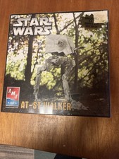 Star Wars AT-ST Walker Model Kit AMT ERTL Collectible Movie Print 12 HR SHIP!