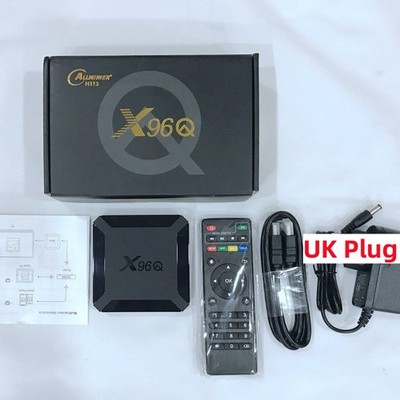 Android 10.0 TV Box X96Q Quad Core HD 4K Media Stream Player Mini PC Dual WiFi