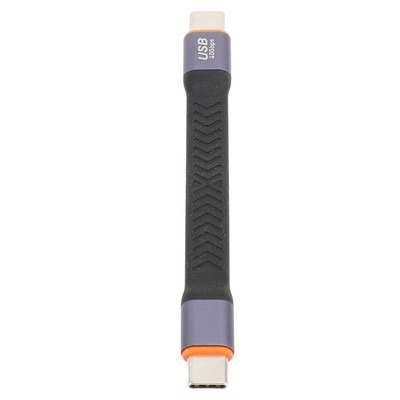 Short USB C To USB C Cable FPC Design 40gbps Data Transfer Usb 3.2 Gen 2 Type CB