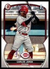 2023 Bowman Prospects Carlos Jorge Cincinnati Reds #BP-120