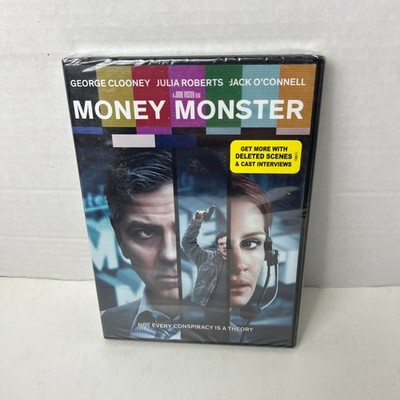 Money Monster DVD 2016 Thriller George Clooney Julia Roberts New Sealed