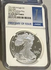 2026 W Eagle $1 Liberty Bell First Day of Issue PF70 Ultra Cameo NGC Graded Slab