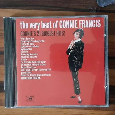 CONNIE FRANCIS the very best of connie francis (connie's 21 biggest hits!) EX/EX - Bild 1 von 4