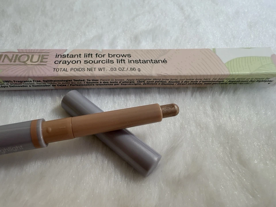Clinique Instant Lift for Brows Eyebrow Pencil- 01 Soft Blonde New - Image 4 of 4