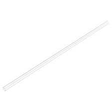 PC Rigid Round Clear Tubing 6mm ID x 8mm OD x 500mm Length Plastic Tube 2pcs