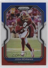 2020 Panini Prizm Red White & Blue Prizm Josh Norman #8 11pj