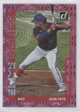 2021 Panini Donruss Elite Series Pink Fireworks Juan Soto #ES1 0ce9