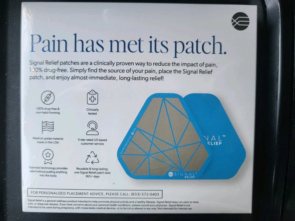 SIGNAL RELIEF Reusable Pain Relief Patch - Image 2 of 2