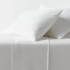 Full Cotton Jersey Sheet Set White - Threshold
