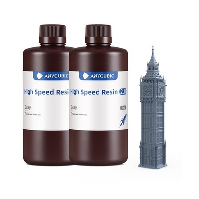 ANYCUBIC High Speed 3D Printer Resin 2.0, Print Up to 3X Faster, Particularly...