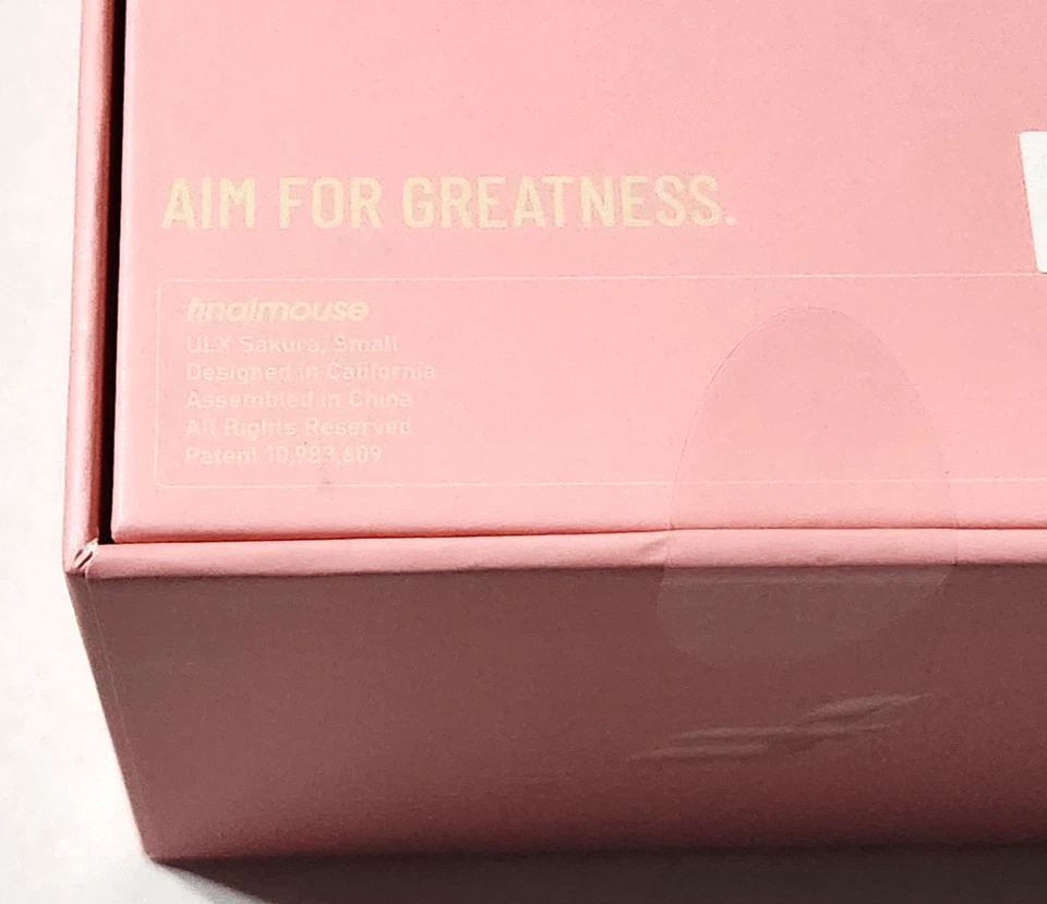 Finalmouse ULX Sakura Small S Ultralight X Gaming Mouse Pink - Image 2 of 3