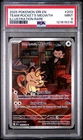2025 POKEMON DRI EN-DESTINED RIVALS ILLUSTRATION RARE TEAM ROCKET'S MEOWTH PSA 9