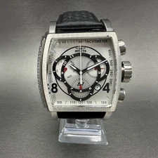 Invicta S1 Rally Chronograph Watch Men 49mm White Dial Steel 27918 New Batt
