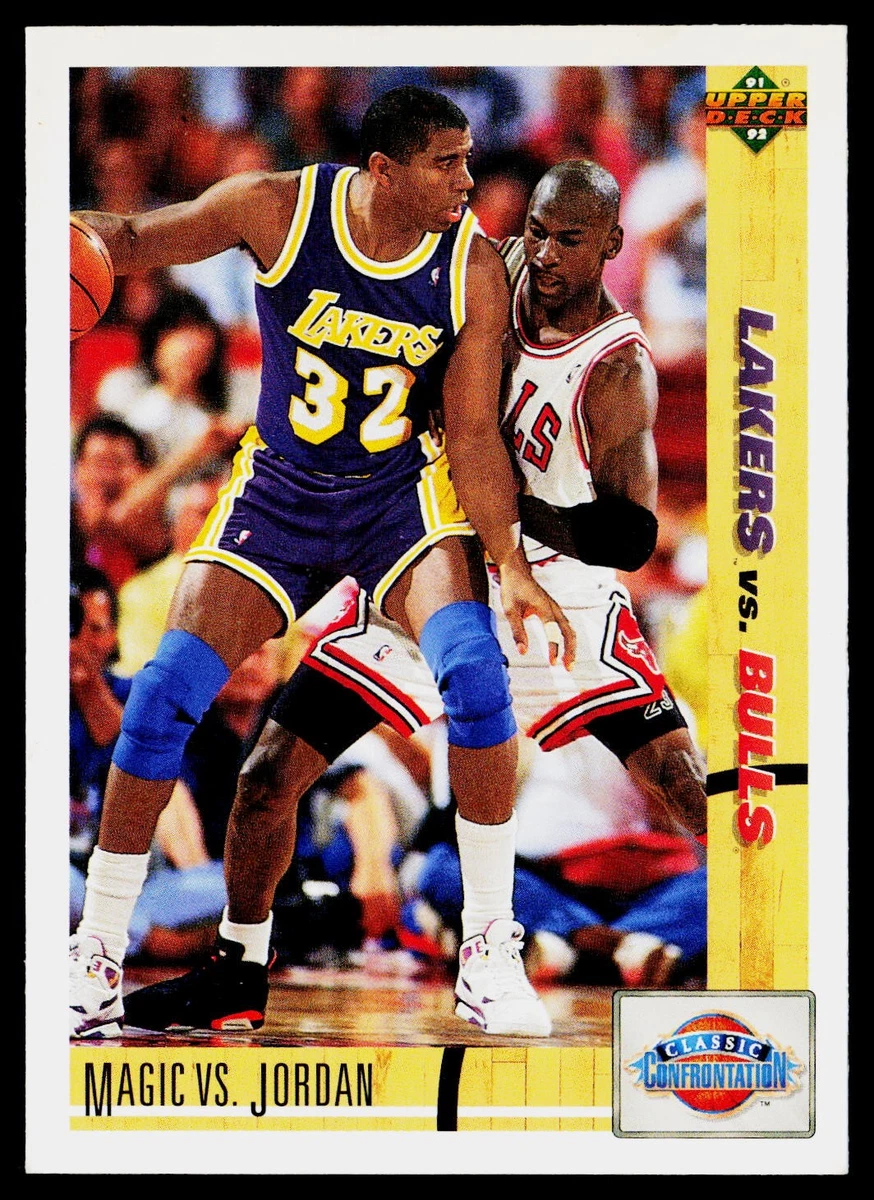 1991-92 Upper Deck - Magic Johnson/Michael Jordan #34 for sale | eBay