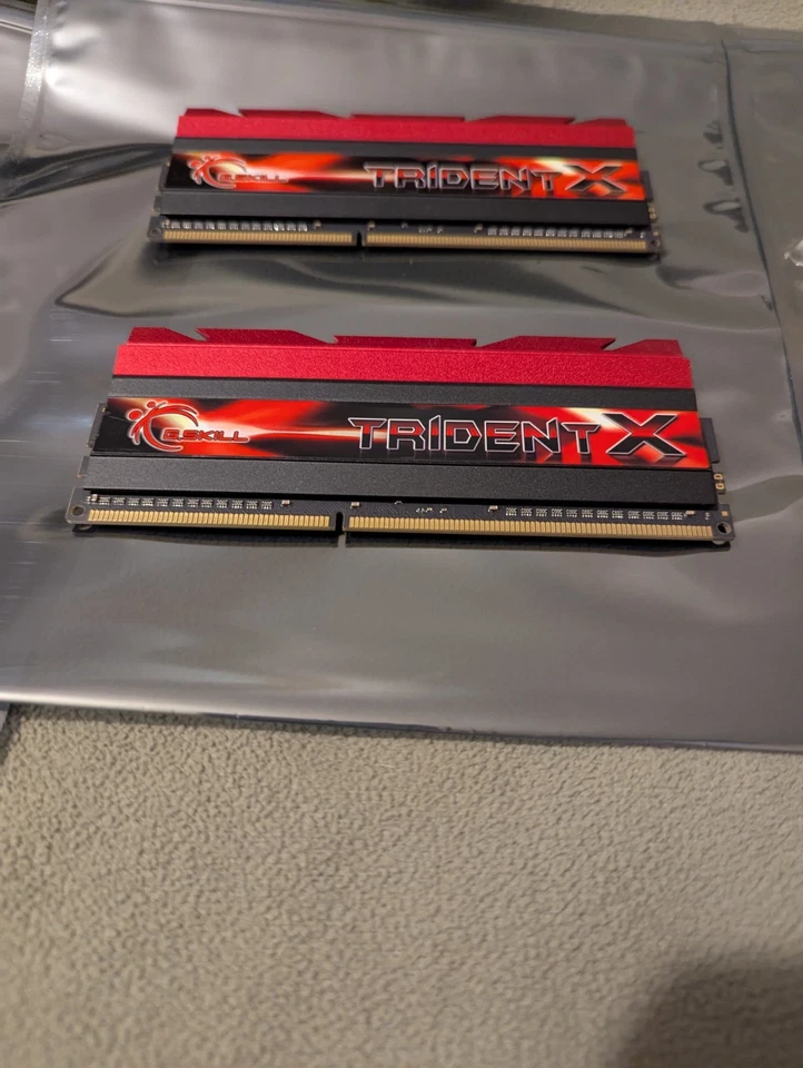16GB G.Skill Trident X 4x4GB DDR3 2400 MHz CL10 1.65V F3-2400C10Q-16GTX - Image 3 of 4