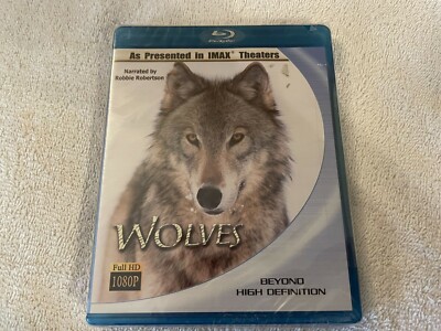 (NEW SEALED) Wolves Filmed In Imax Blu-Ray Narrated by Robbie Robertson ...