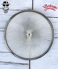 VINTAGE LOWRIDER 29" 144 SPOKE CHROME PLATED FRONT WHEEL 14G 3/8 AXLE.