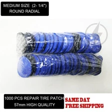 1000 PCS MEDIUM SIZE (2-1/4") ROUND RADIAL REPAIR TIRE PATCHES WITH HIGH QUALITY