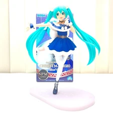 Sega Vocaloid Hatsune Miku SPM Figure Toy Miku Christmas 2020 Blue SG50361
