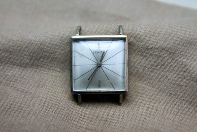 ZENITH - Vintage Gehäuse, Uhrwerk und Zifferblatt