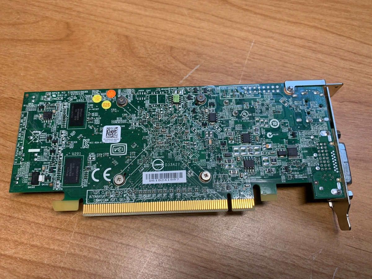 Dell AMD Radeon HD 8490 1GB Video GRAPHICS DMHJ0 Low Profile - TESTED - Foto 4