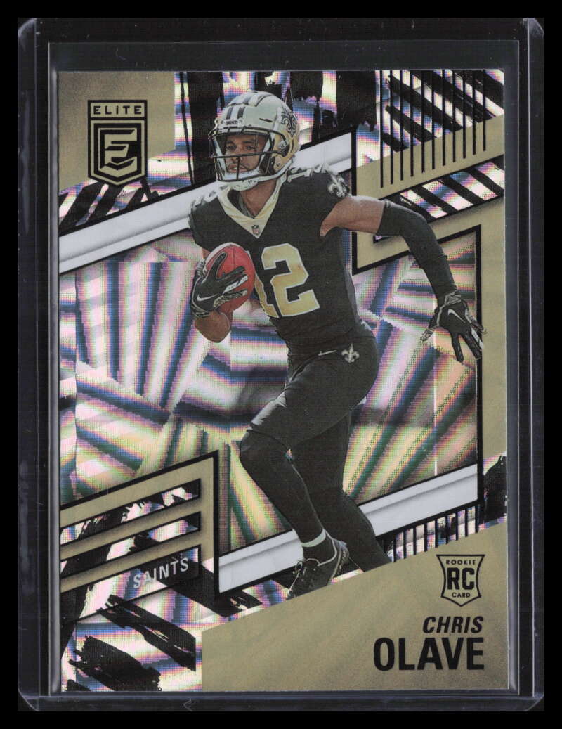 2022 Elite Razzle Dazzle 122 Chris Olave Rookie