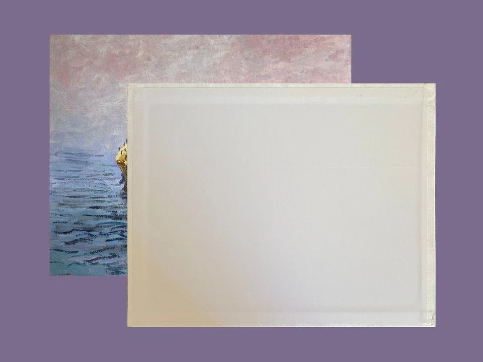 Stunning Oil painting. Foggy Morning. Original. Signed. Impressionist Art. - image 3 of 4