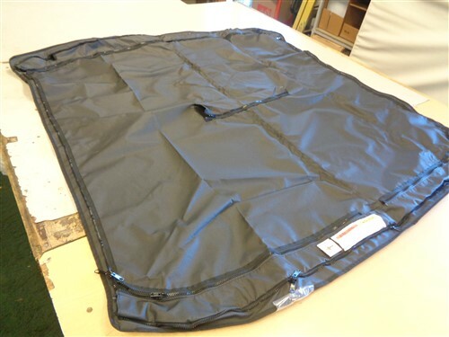 G3 ANGLER V185SF (2013 - 2015) BIMINI TOP & BOOT DOWCO 44670-14 BLACK 3 BOW BOAT - Picture 4 of 9