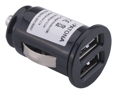Dual Cigarette Lighter KFZ-Adapter Für Zigarettenanzünder Mit 2 USB-Anschlüssen – 12V/24V Kompatibel, 2100mAh Für Smartphones Oder Tablets Cigarette Lighter Splitter With