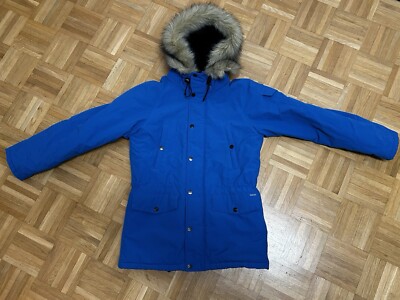 Carhartt Anchorage Parka Royalblau, Größe M, Herbst/Winter Jacke