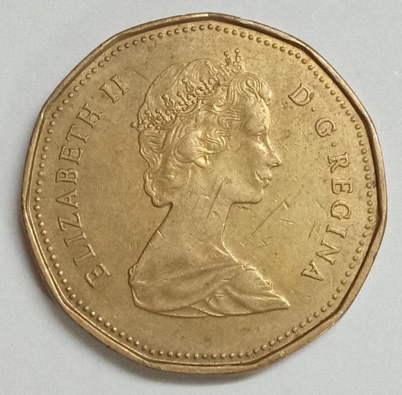 1989 Canadian Elizabeth II $1 Loonie Dollar Coin (Circulated) | eBay