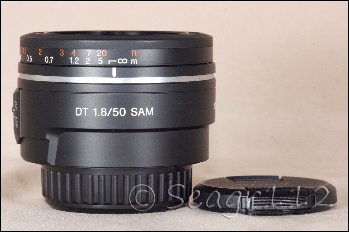 Sony Alpha DT 50mm f/1.8 SAM (SAL50F18) Prime Lens - Mint | eBay