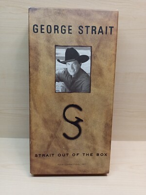 George Strait -Straight Out of the Box CD Set 1995 incomplete - Read Description